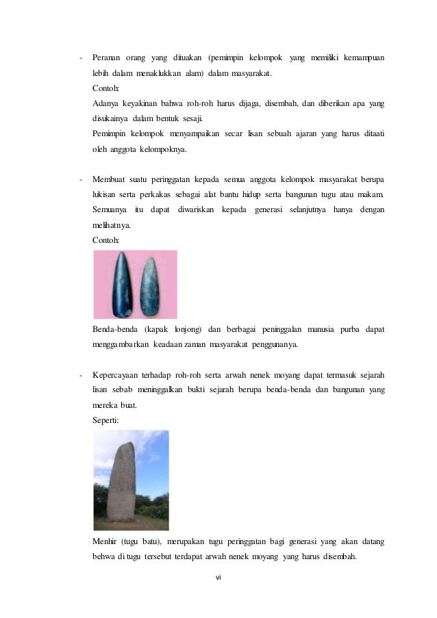 Makalah Kehidupan Zaman Pra Aksara