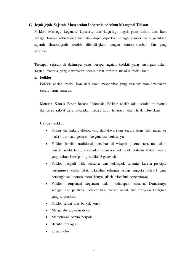 Makalah Kehidupan Zaman Pra Aksara