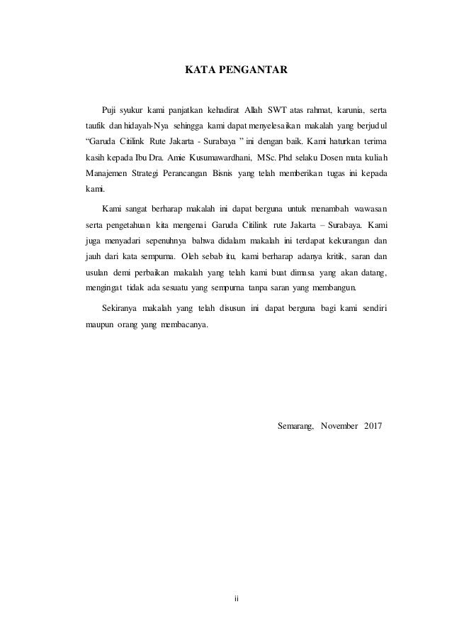 Makalah Kelompok 2 Garuda Citilink