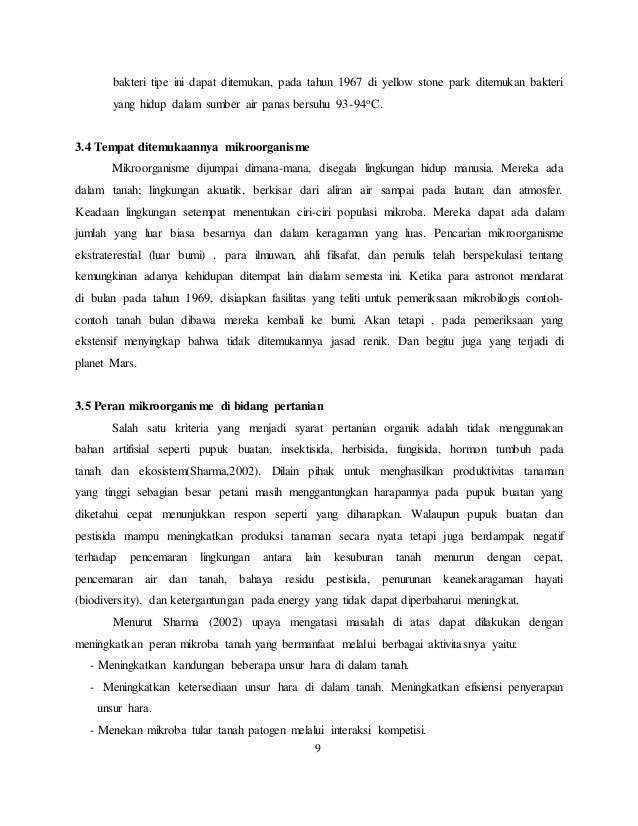 Makalah kelompok 2(peranan mikroba pada bidang pertanian) Makalah kelompok 2(peranan mikroba pada bidang pertanian)