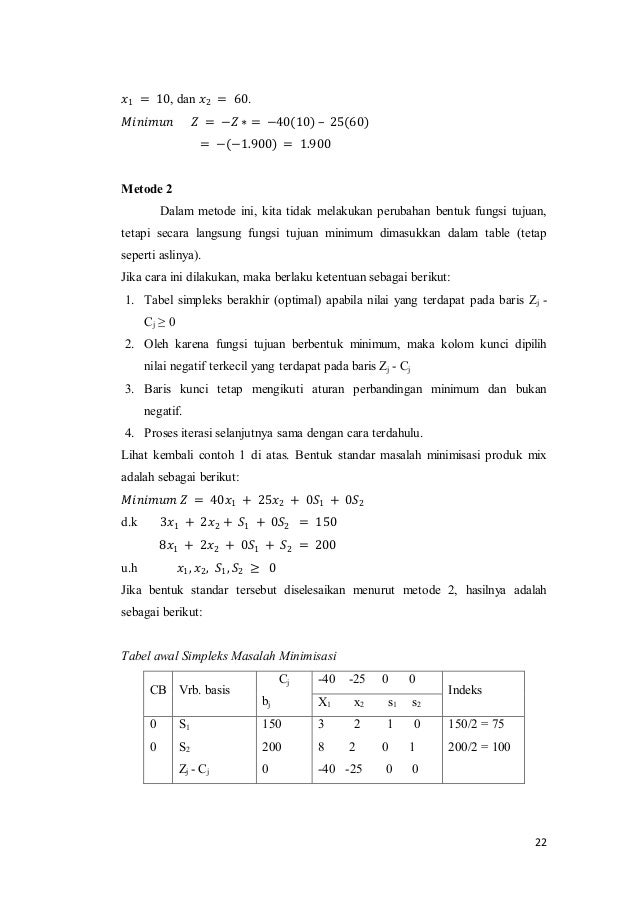 Makalah Kelompok 4 Metode Simpleks