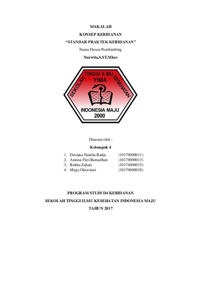 Contoh Kata Pengantar Makalah Konsep Kebidanan  Kumpulan Makalah Terbaru