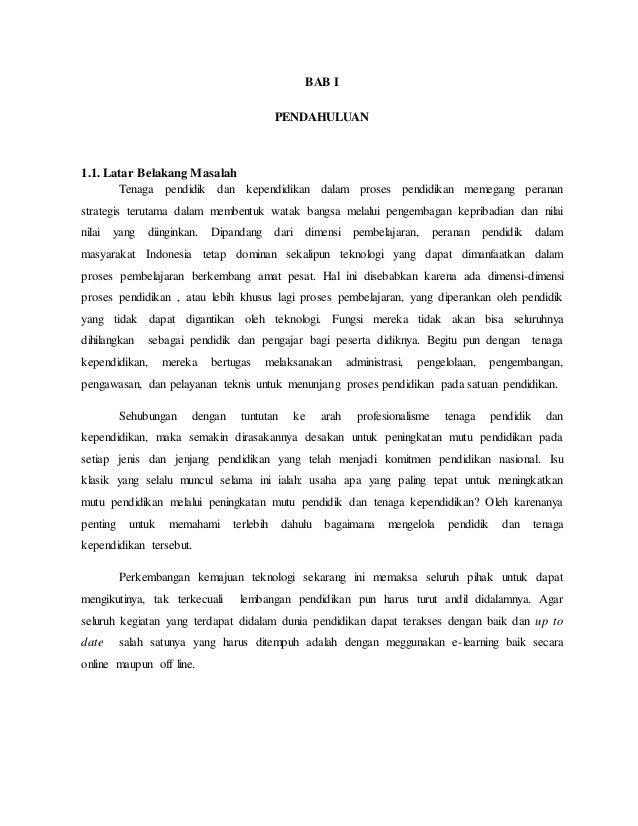 Makalahtenaga Pendidik Dan Tenaga Kependidikan