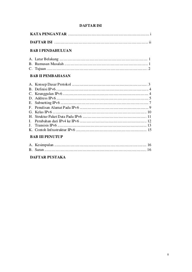 Contoh Daftar Isi Makalah Wawasan Nusantara Br1m Reg