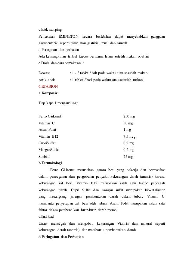 Makalah Kelompok 9 Anti Anemia