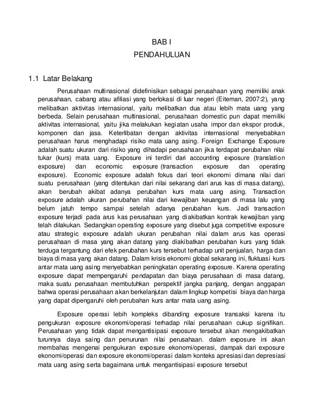 Makalah Eksposur Operasi Makalah Eksposur Operasi