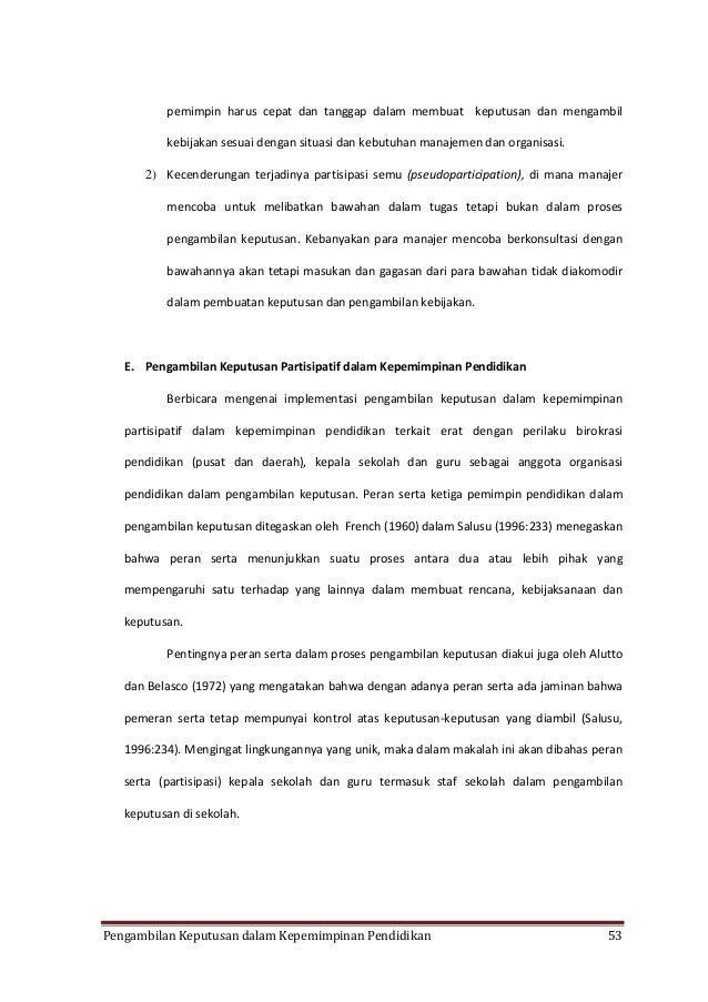 Makalah Kelompok Pengambilankeputusan