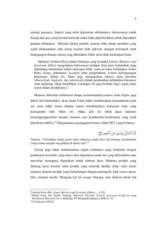 Etika Bisnis Islam Dalam Praktik