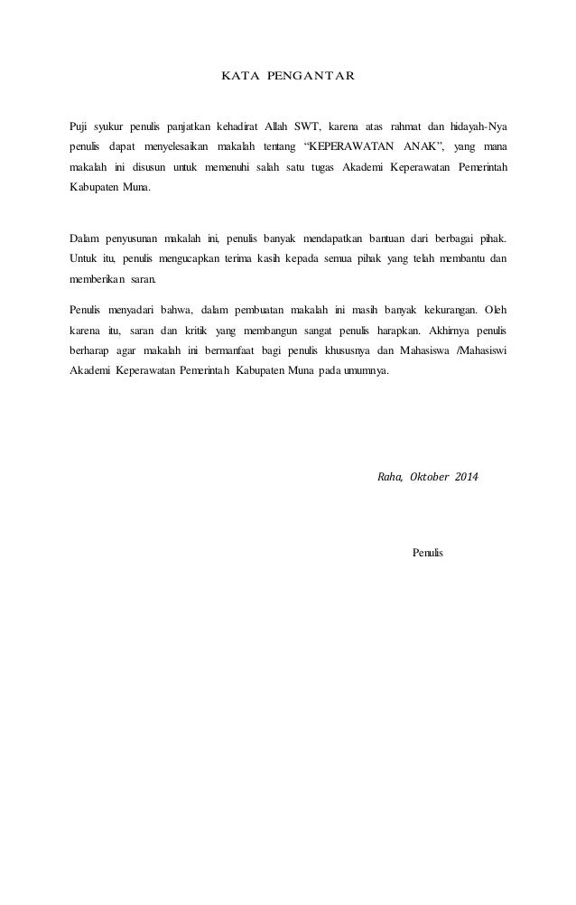 Makalah Keperawatan Anak