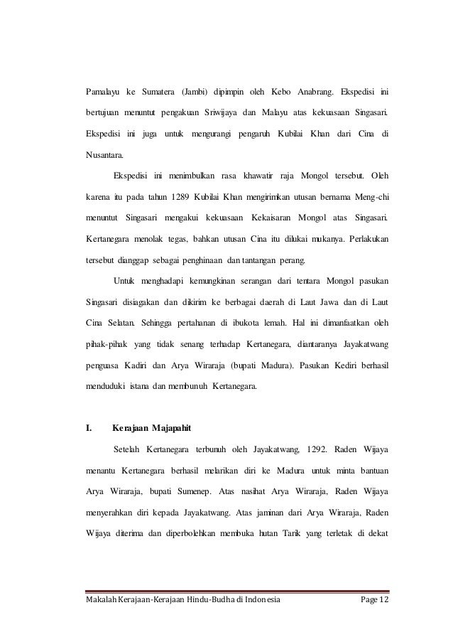 Makalah Sejarah Kemaritiman Indonesia Mutmainnah Israil Academia Edu