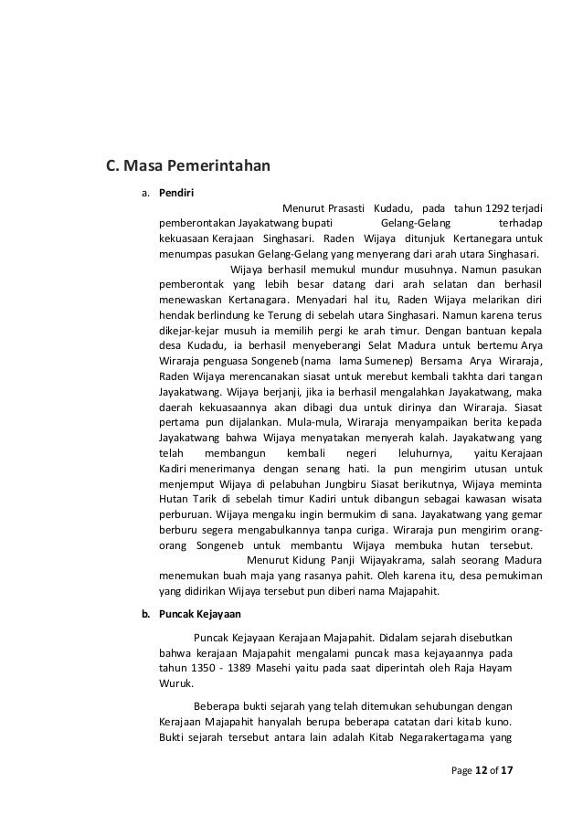 Makalah Kerajaan Majapahit