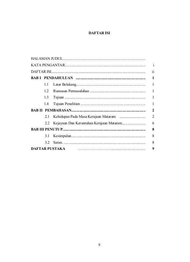 Makalah Kerajaan Mataram