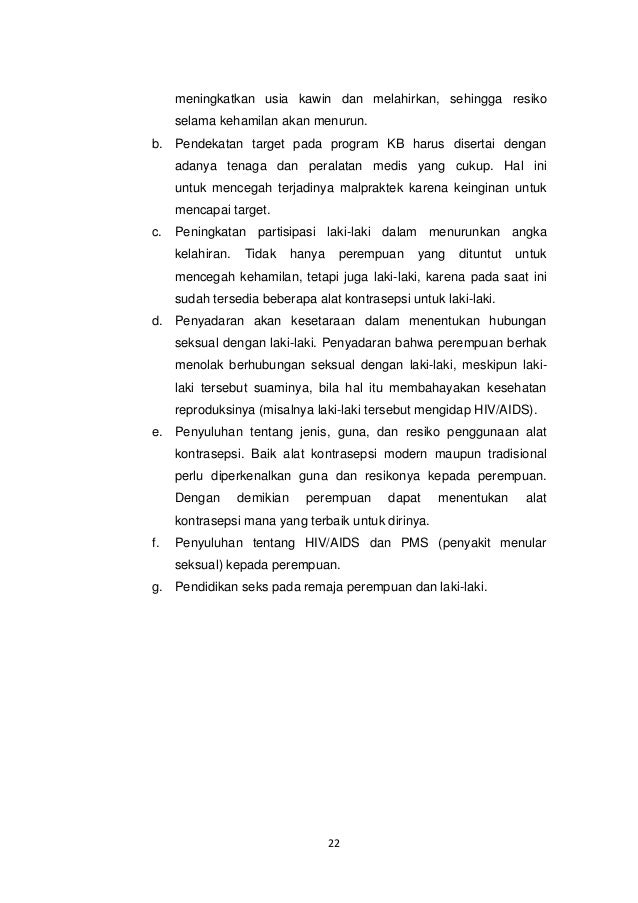 Kesehatan Reproduksi Dan Perspektif Gender  Amarculoh