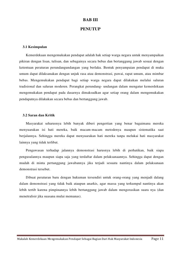 kesimpulan kejadian 1 11 MAKALAH KEMERDEKAAN MENGEMUKAKAN PENDAPAT SEBAGAI BAGIAN kesimpulan kejadian 1 11 MAKALAH KEMERDEKAAN MENGEMUKAKAN PENDAPAT SEBAGAI BAGIAN