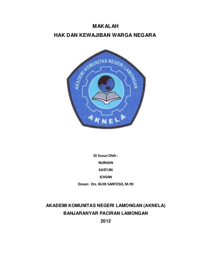 Makalah Kewarganegaraan Autosaved