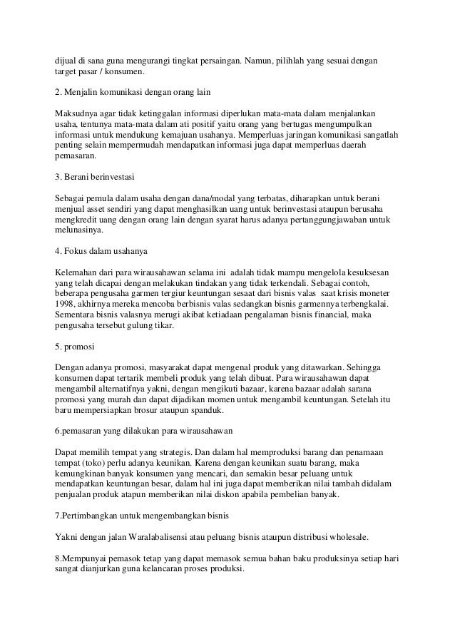 Makalah Kewirausahaan Usaha Lesehan