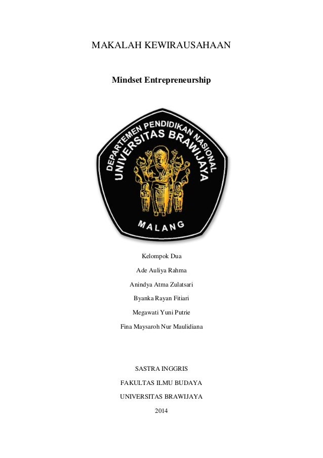 Makalah Kewirausahaan