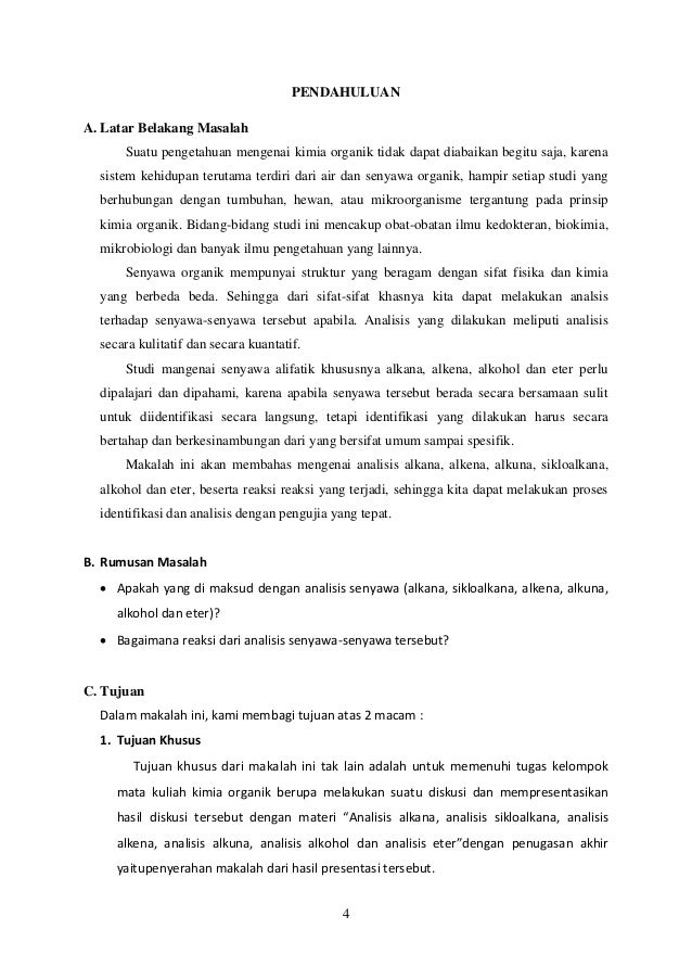 Makalah Kimia Organik