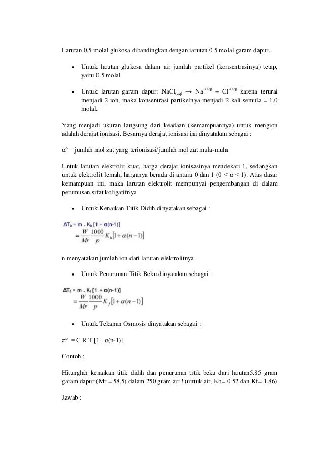 Contoh Makalah Kimia Larutan Elektrolit - Modify 5