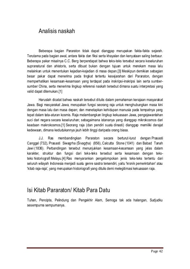 tujuan penulisan kitab kejadian Makalah Kitab Kitab Kuno di Indonesia tujuan penulisan kitab kejadian Makalah Kitab Kitab Kuno di Indonesia