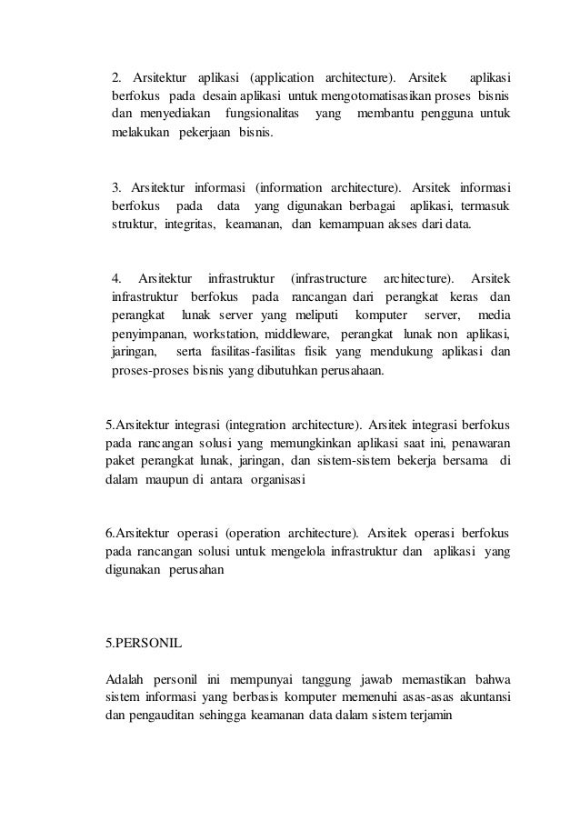 Makalah Komponen Sistem Informasi