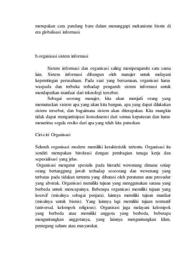Makalah Komponen Sistem Informasi