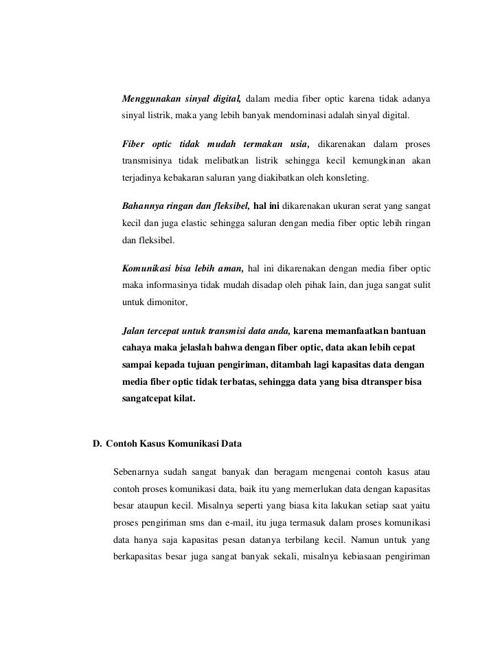 Makalah Komunikasi Data