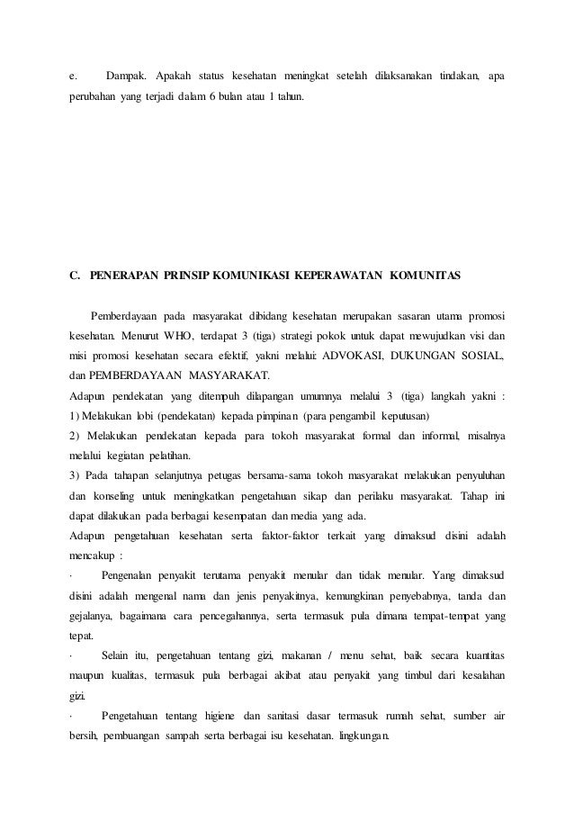 Contoh Makalah Komunikasi Tarapeutik - Binca Books