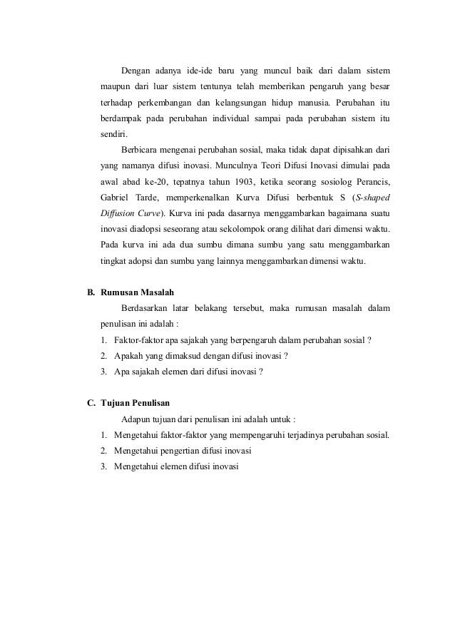 Konsep dan ruang lingkup beberapa faktor penyebab 