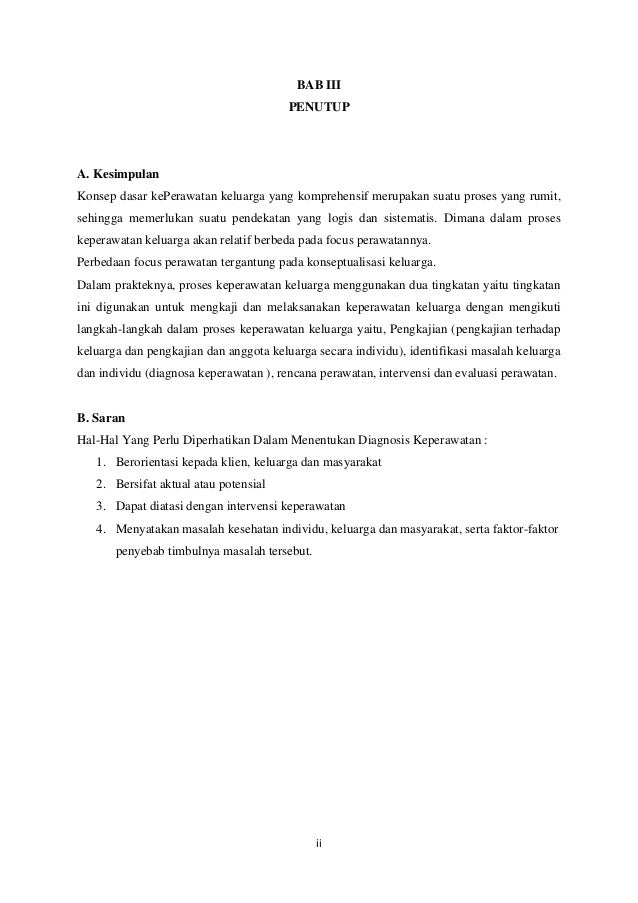 Makalah Konsep Dasar Keperawatan Keluarga