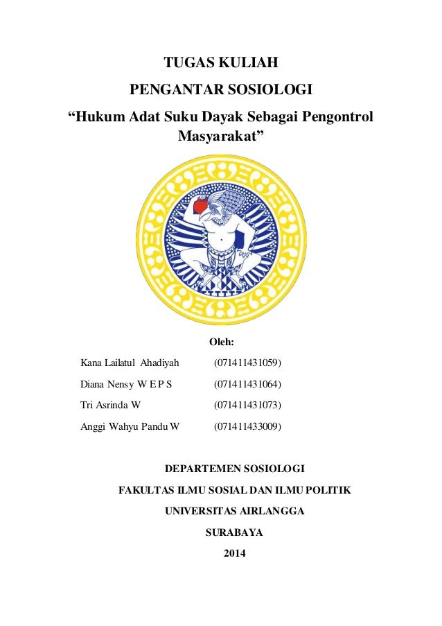 Makalah Kontrol Sosial