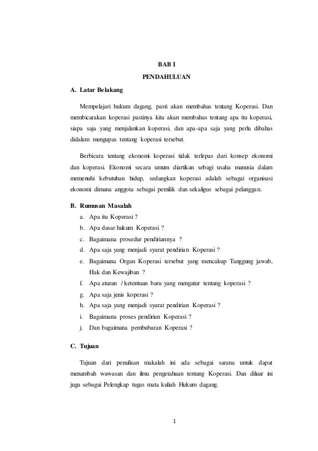 Makalah Koperasi