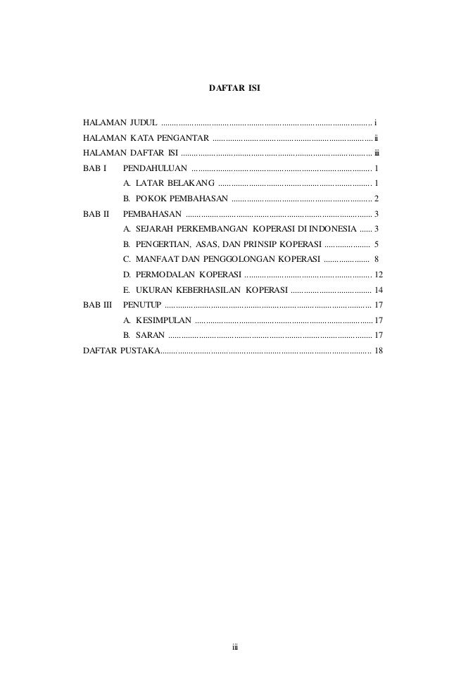 Makalah koperasi