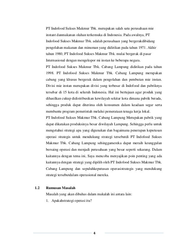 strategi bersaing indofood Sehingga industri mie instan segmen menengah atas tetap bersaing ketat indofood sukses makmur dengan merk indomie berkurang menjadi sekitar 77% dari strategi wingsfood ini berhasil merebut sebagian pasar mie instan yang. strategi bersaing indofood Sehingga industri mie instan segmen menengah atas tetap bersaing ketat indofood sukses makmur dengan merk indomie berkurang menjadi sekitar 77% dari strategi wingsfood ini berhasil merebut sebagian pasar mie instan yang.