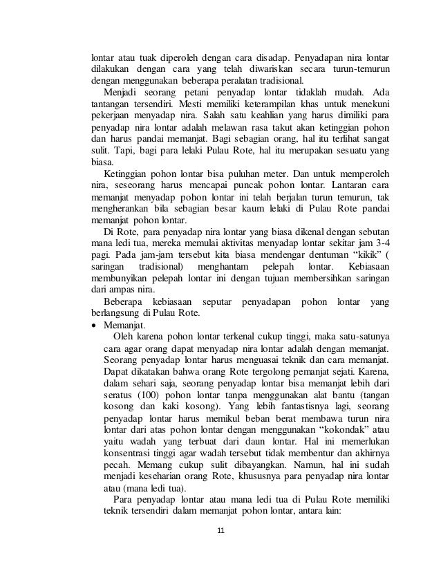 Makalah Budaya Lahan Kering Kepulauan dan Pariwisata