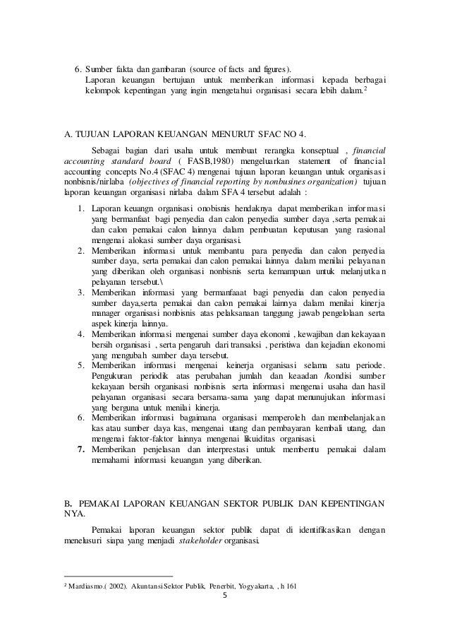 Makalah Laporan Keuangan Dan Pengukuran Kinerja Sektor Publik 8