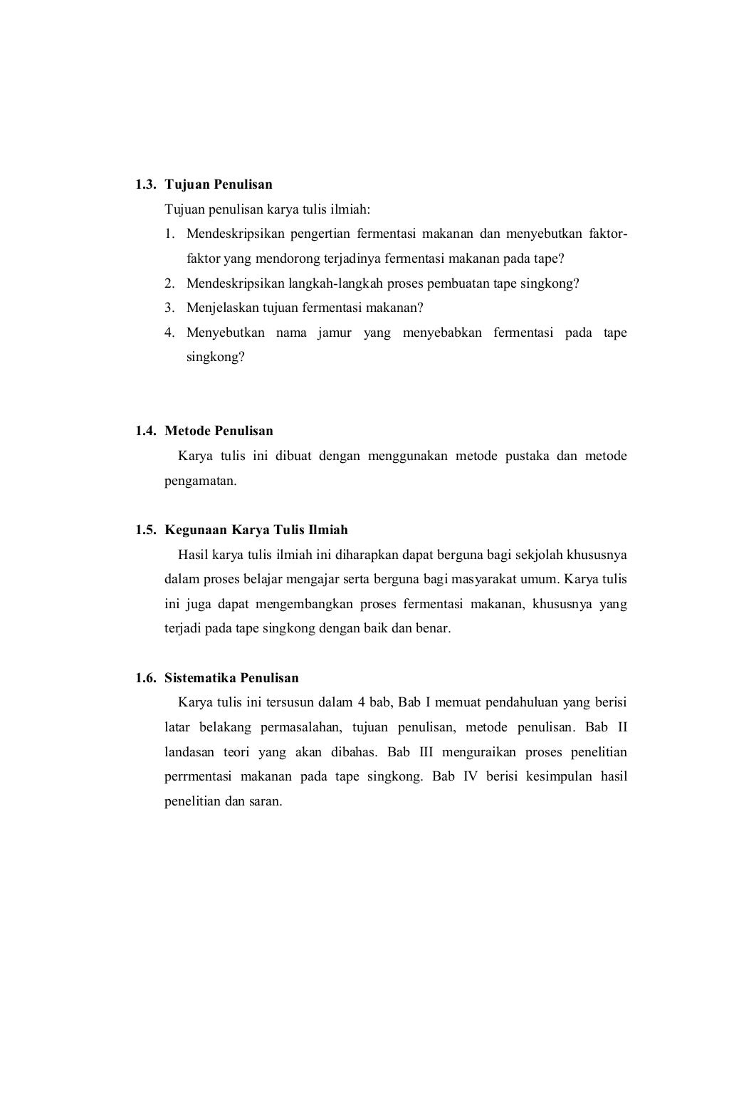 MAKALAH LAPORAN PEMBUATAN TEMPE