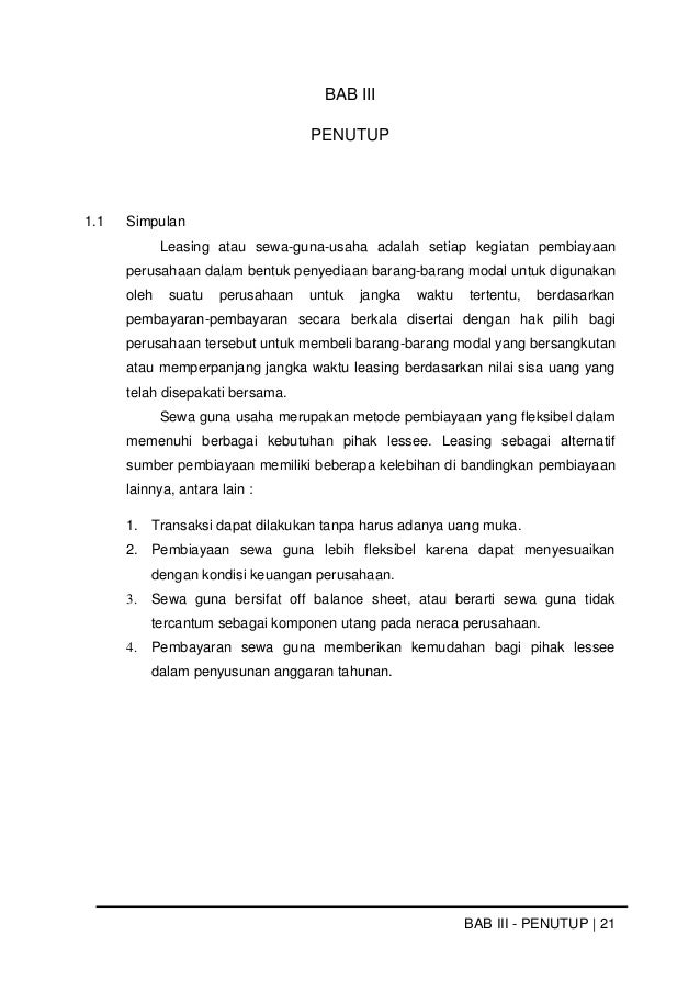 Makalah Manajemen Keuangan Leasing