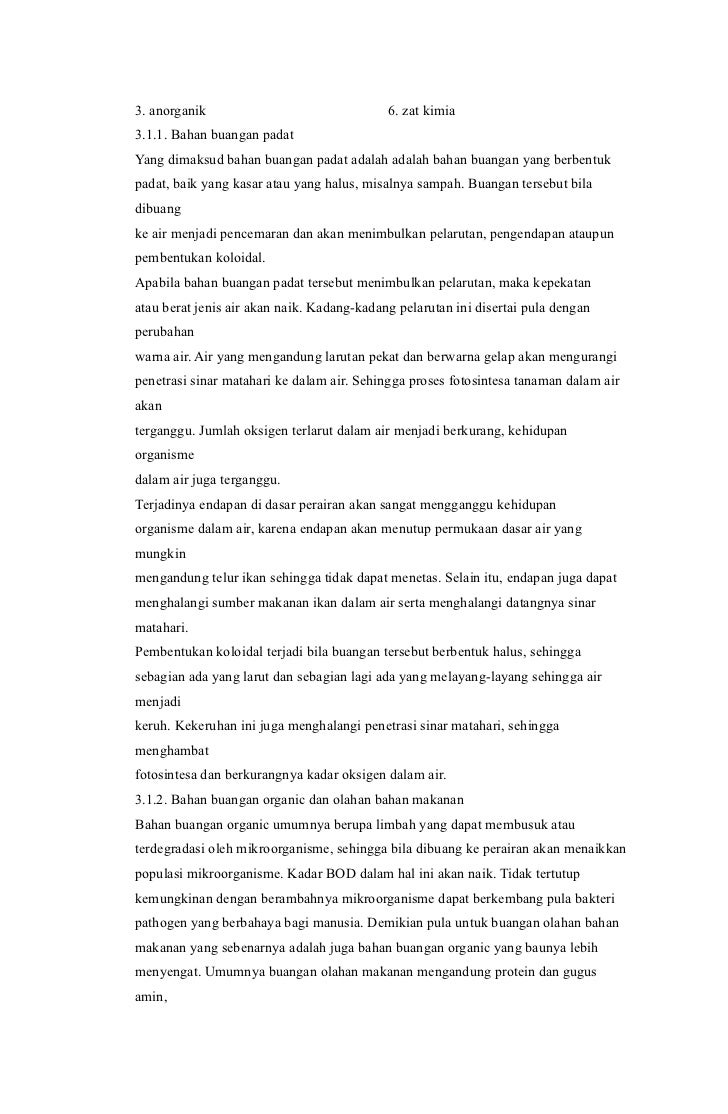 Makalah limbah