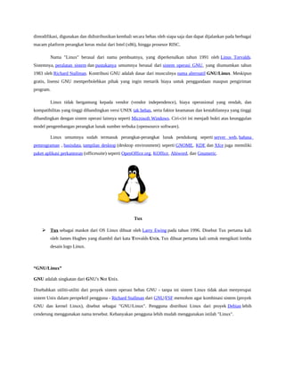 Makalah linux 23-7-2010 | PDF