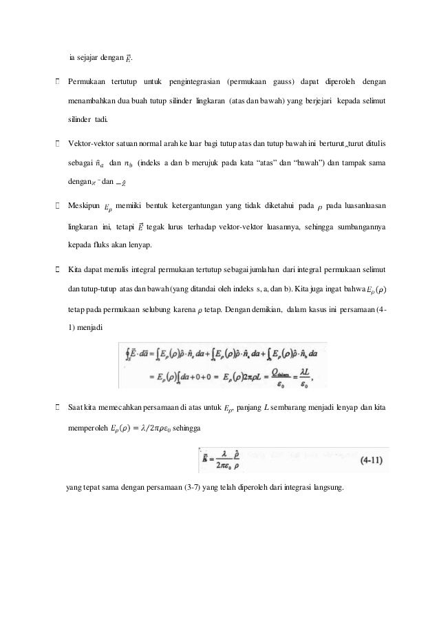 Makalah listrik magnet hukum gauss dan potensial skalar