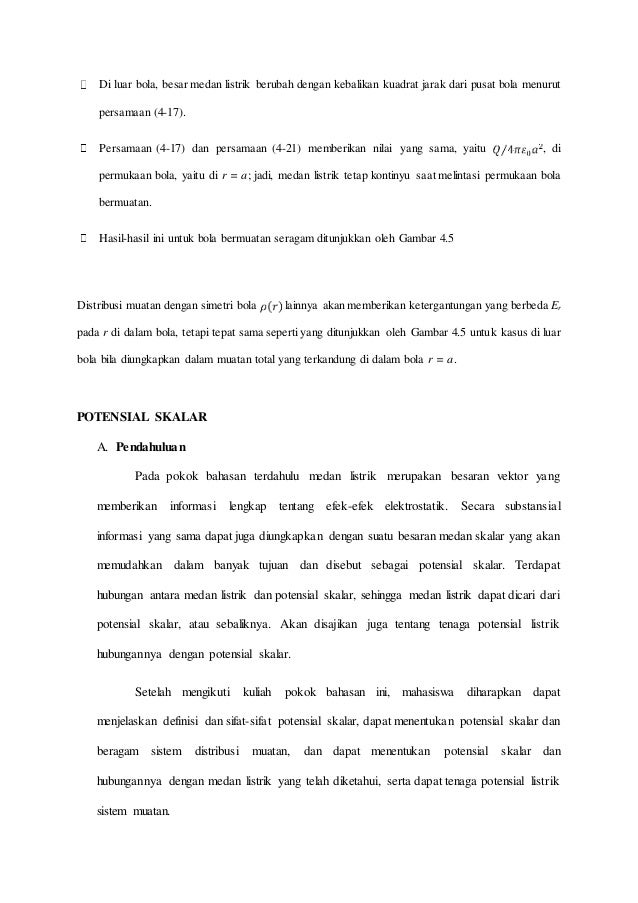 Makalah listrik magnet hukum gauss dan potensial skalar