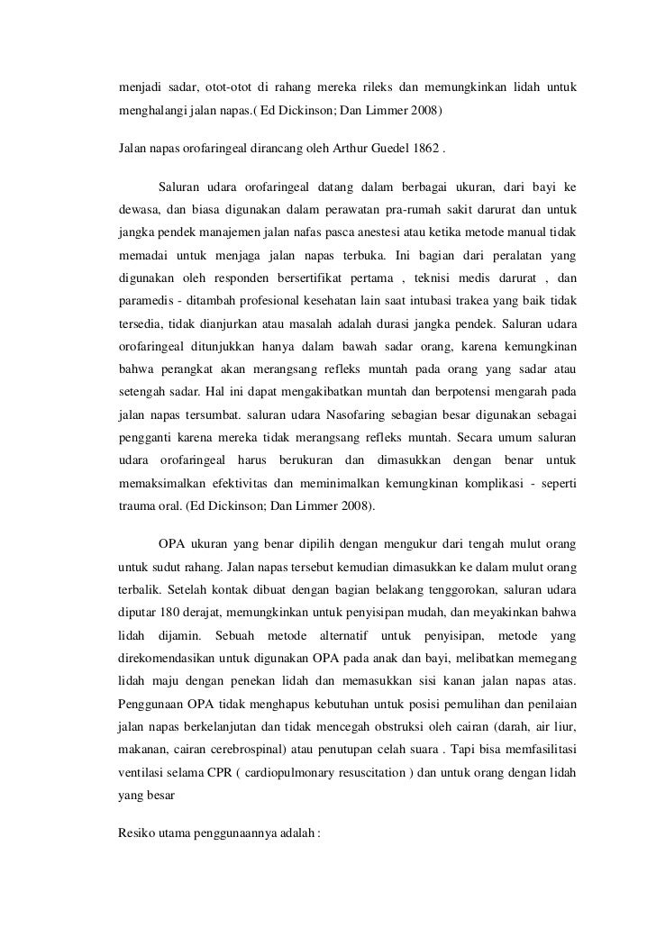 Makalah macam2 pemberian oksigen