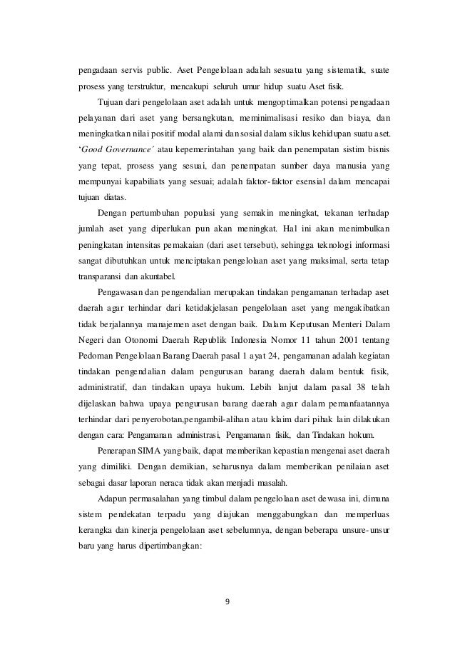 Makalah Manajemen Aset Pengaruh Teknologi Informasi Terhadap Manaje