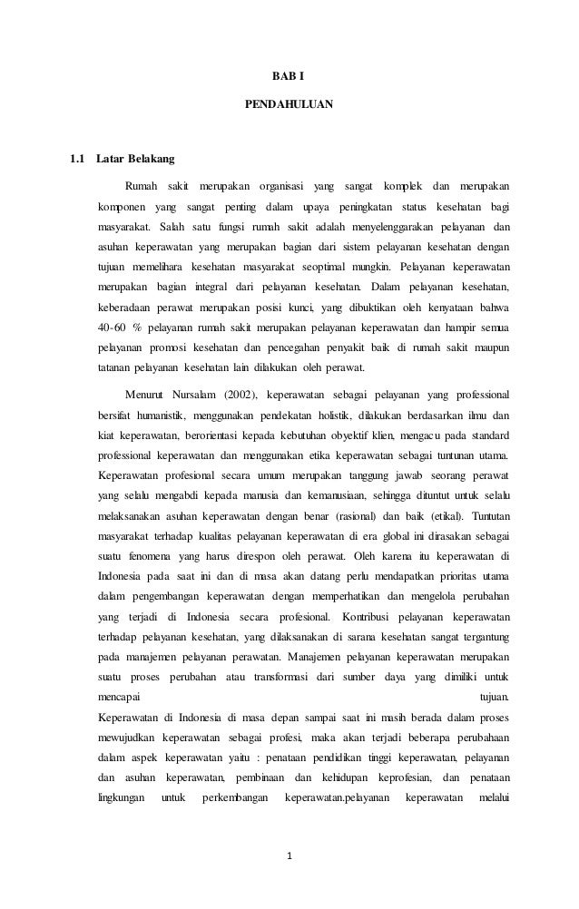 Makalah Manajemen Keperawatan