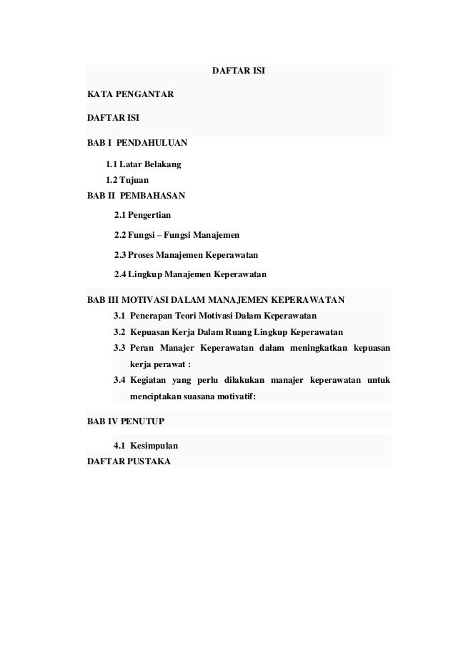 Makalah Manajemen Keperawatan Akper