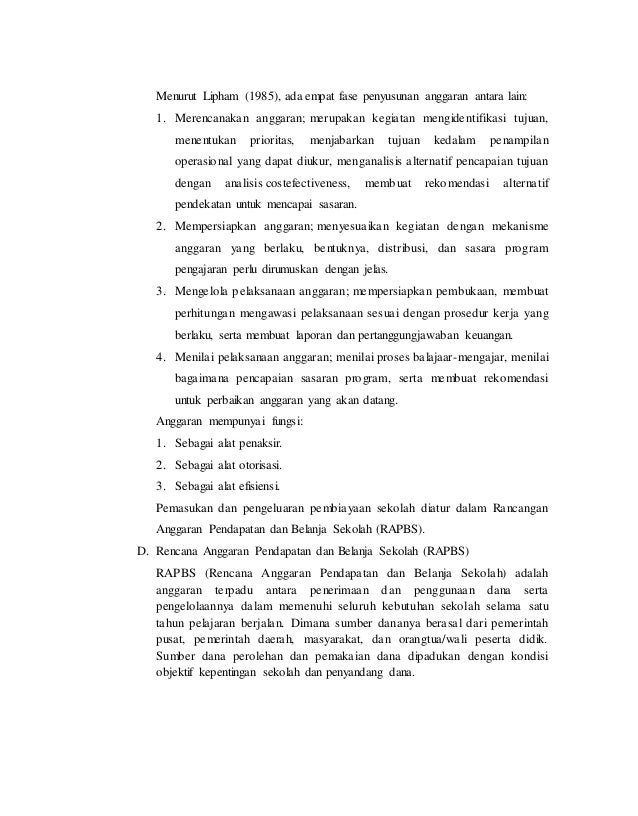 Makalah Manajemen Pembiayaan
