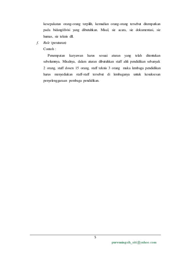 Makalah manajemen pendidikan staffing