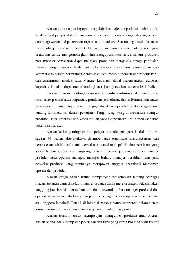 Makalah manajemen produksi dan pemasaran