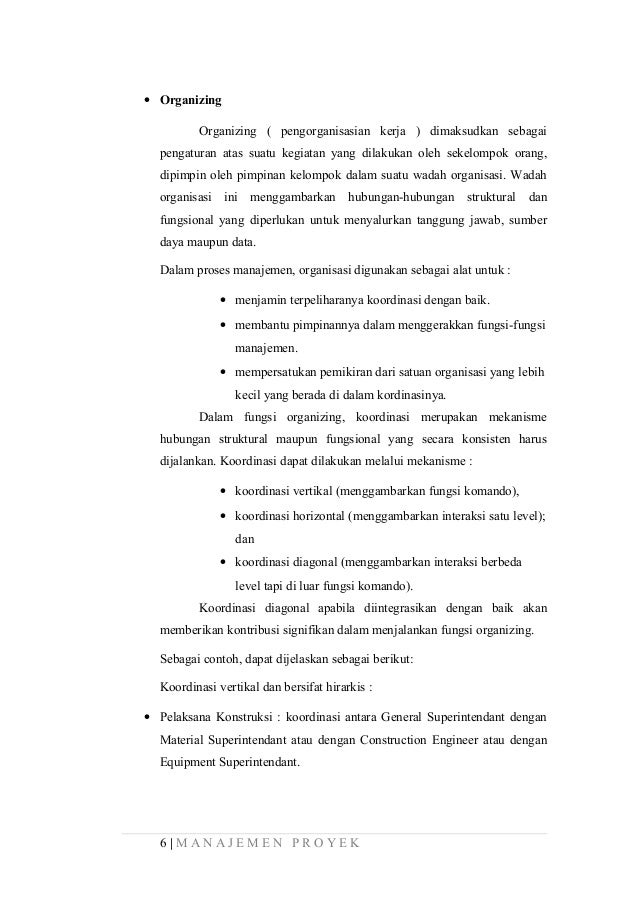 Makalah Manajemen Proyek